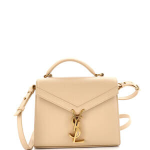 Saint Laurent Mini Cassandra Top Handle Bag Leather